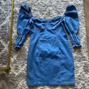 Mini Jean Dress! Never worn!!